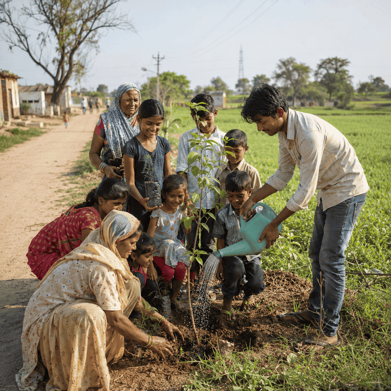Environment conservation and social forestry programme